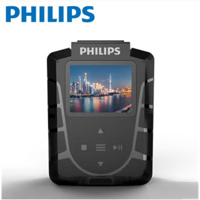 飛利浦 （PHILIPS ）VTR-8110 通用無線電通信設備  執法記錄儀 音視頻記錄儀高清紅外夜視 高清攝像機 防水IP68級 128G內存